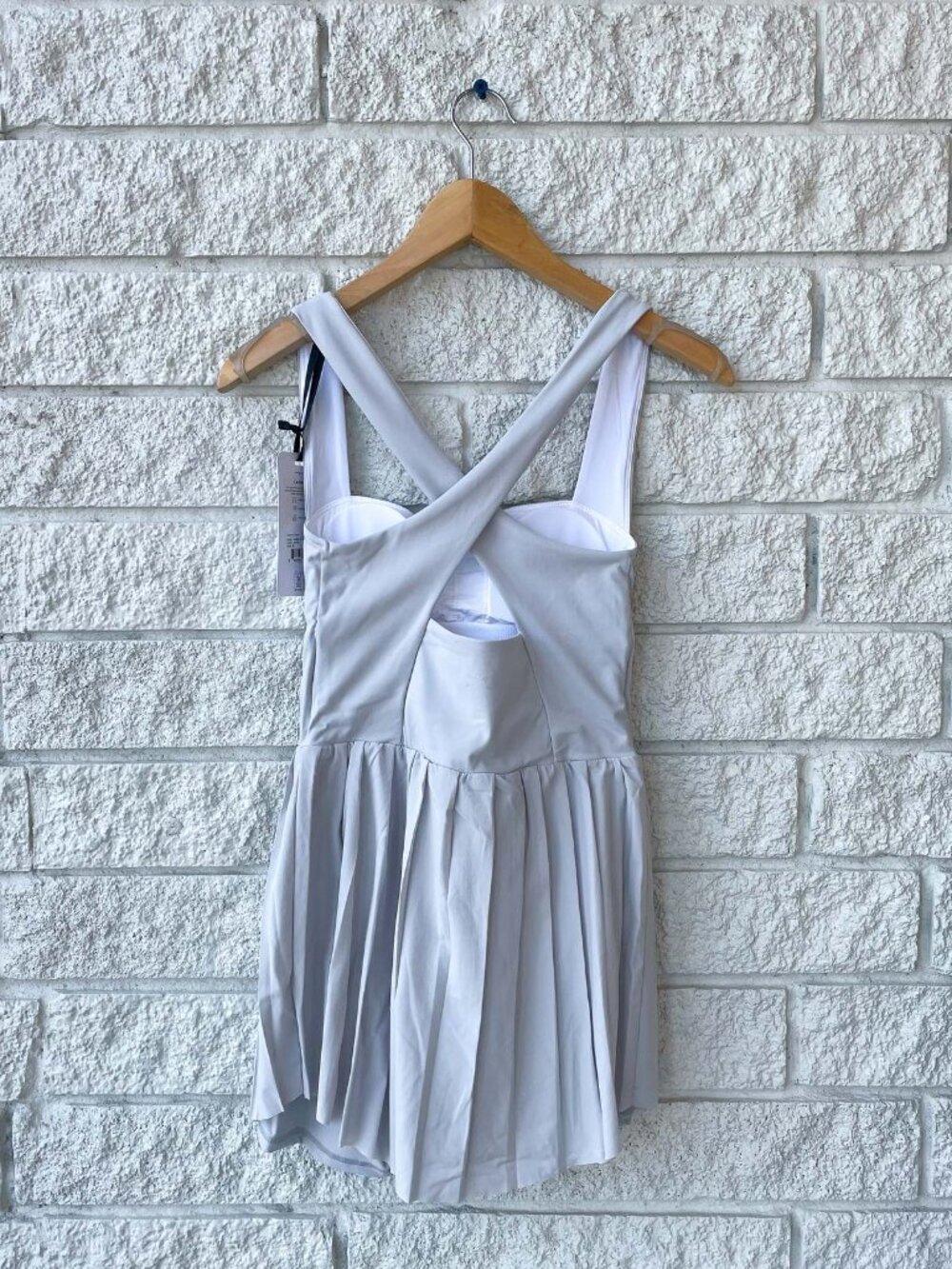 New Varley Carina Tennis Golf Pickeball Workout Microchip Dress Small NWT - Picture 9 of 9